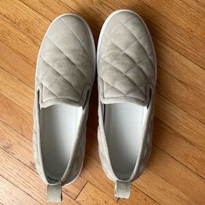 M. Gemi sneakers - taupe suede - 39.5 Italian (8.5 us)